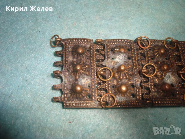 18в ВЪЗРОЖДЕНСКА БРОНЗОВА ГРИВНА с ГРАНУЛАЦИЯ СТАРИННА КУЮМДЖИЙСКА МАЙСТОРСКА ИЗРАБОТКА УНИКАТ 26086, снимка 11 - Антикварни и старинни предмети - 35664177