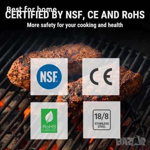 ThermoPro TP710 Термометър за месо с незабавно отчитане, снимка 9 - Друга електроника - 50565934