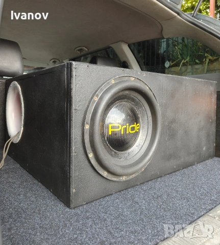 Pride Tv3 12 нискочестен басов Spl говорител #car audio , снимка 3 - Аксесоари и консумативи - 53208013