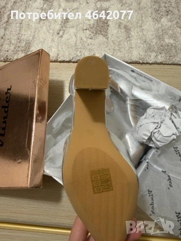 Нови обувки на ток , снимка 3 - Дамски обувки на ток - 52296617