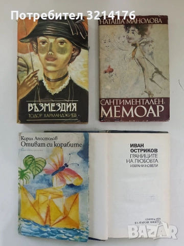 Границите на любовта - Иван Остриков, снимка 2 - Българска литература - 53745227