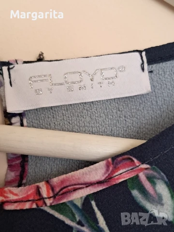 Флорална рокля размер S, снимка 3 - Рокли - 50853617