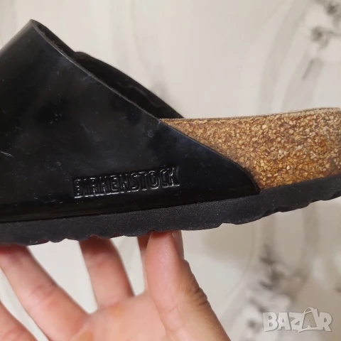 чехли Birkenstock Big Buckle Arizona Nero Donna  номер 39, снимка 16 - Чехли - 50775298