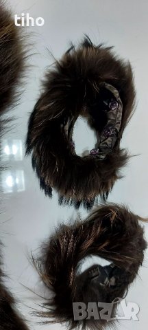 Дамско яке BILANDI размер S с яка и ракавели от естествена лисица. , снимка 10 - Якета - 38614921