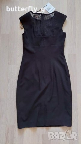 CALVIN KLEIN оригинална нова черна рокля XS, снимка 4 - Рокли - 42167127