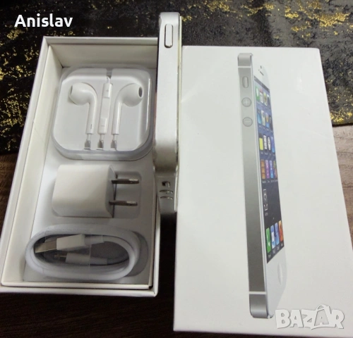 Apple iPhone 5, 16GB с кутия, снимка 6 - Apple iPhone - 53273549