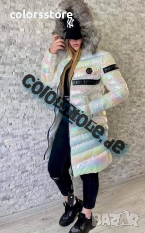 Дамско зимно яке Pfilipp Plein/IM160m, снимка 2 - Якета - 52810318