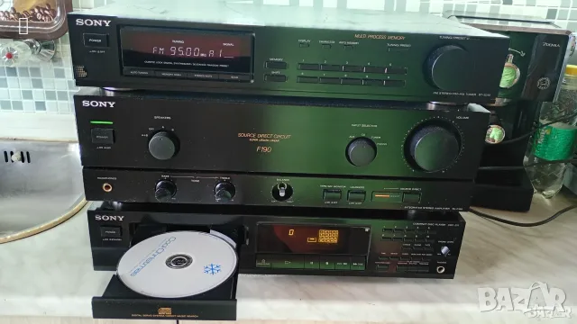 SONY  усилвател тунер и сд плеър, цд плеар, cd player, tuner сони аудио система, уредба, снимка 6 - Декове - 56206022