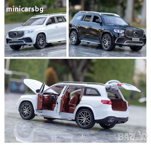 Метални колички: Mercedes-Benz GLS 63 AMG (Мерцедес-Бенц), снимка 6 - Колекции - 35816171