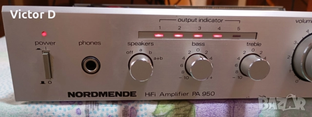  NORDMENDE PA 950-Усилвател, снимка 4 - Ресийвъри, усилватели, смесителни пултове - 52962757