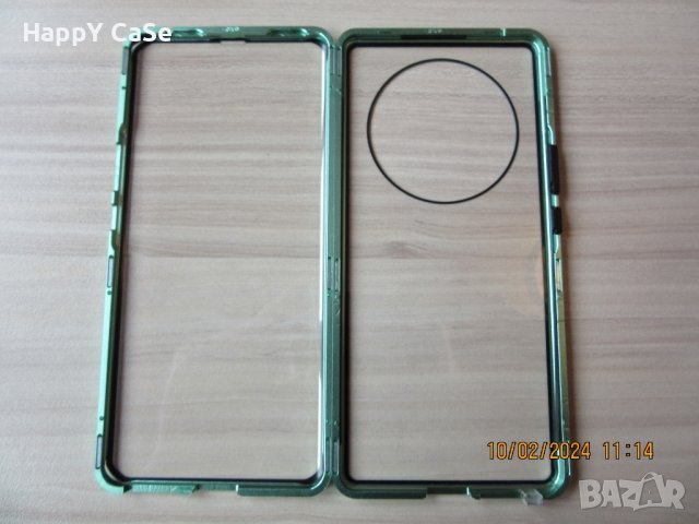 Honor Magic 6 Lite / Magic 5 Lite / Honor 90 / Двоен 360 градуса магнитен кейс калъф, снимка 14 - Калъфи, кейсове - 41022292