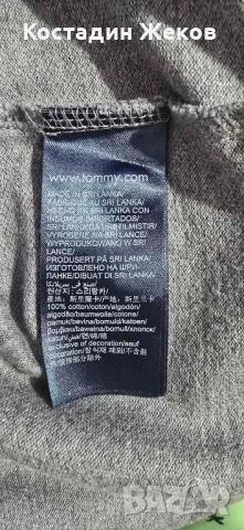 Нова със етикет. Мъжка оригинална блузка. TOMMY HILFIGER , снимка 8 - Тениски - 50918186