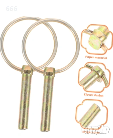 12 броя Заключващи щифтове, снимка 8 - Други стоки за дома - 53865903