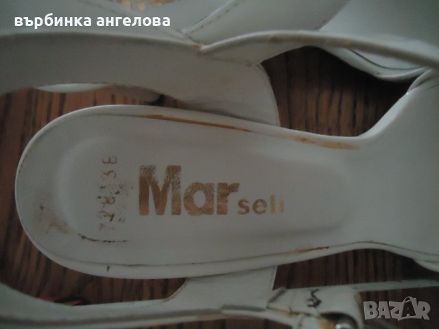 Дамски обувки тип сандал от лак, снимка 6 - Сандали - 40481485