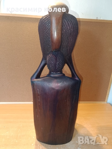 масивна дървена фигура, снимка 5 - Декорация за дома - 51740665