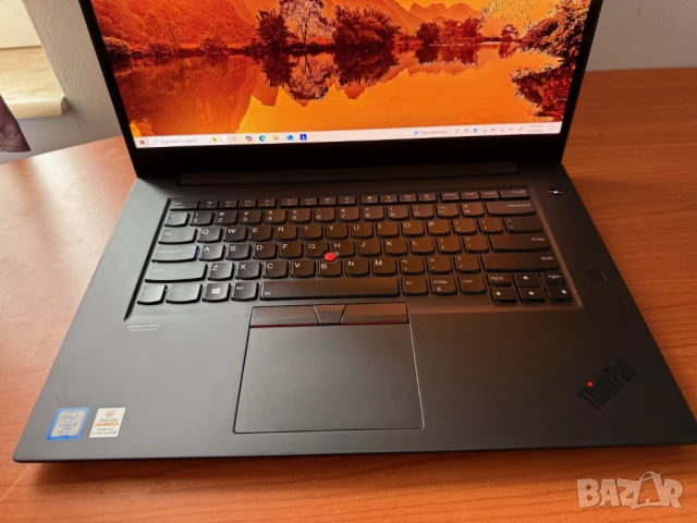 Лаптоп LENOVO P1 Gen2 i9-9880H, 64GB RAM, 512GB NVME SSD, OLED 4K, Intel WiFi6/BT5, NVIDIA T2000, снимка 4 - Лаптопи за работа - 50475084