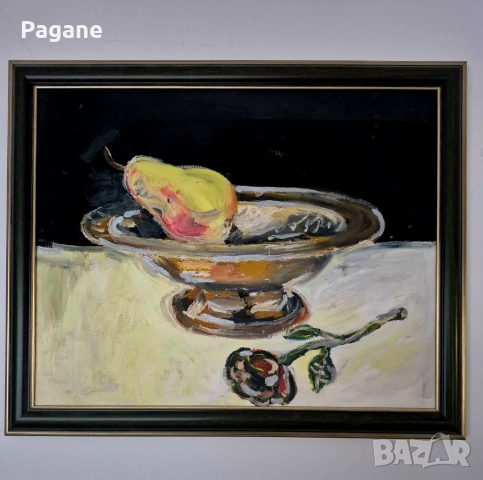 Масло на платно натюрморт 