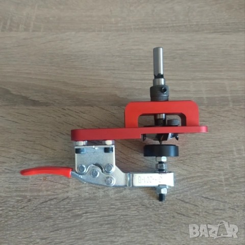 Комплект за пробиване отвори на панти, алуминиева сплав, водач 35 мм, снимка 12 - Други инструменти - 53537144