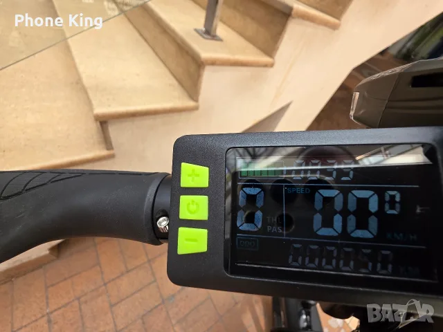 Електрическо колело Jeep E-Bike 20" Fat Folding bicycle като Нов!!!, снимка 6 - Велосипеди - 56151023
