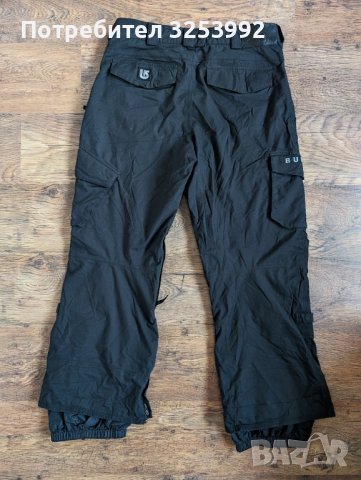 Мъжки Водоустойчив панталон Burton Cargo Pants, снимка 6 - Зимни спортове - 44456975