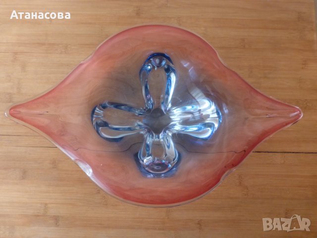 Стъклена фруктиера Мурано, снимка 7 - Аксесоари за кухня - 41323533