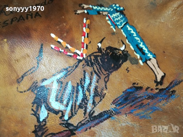 PAMPLONA-ESPANA-КОЖЕН МЕХ 2908231641, снимка 5 - Антикварни и старинни предмети - 42012283