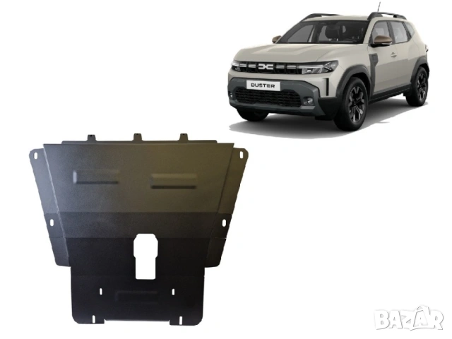 Метална кора под двигател и скоростна кутия Dacia Duster 2024г +