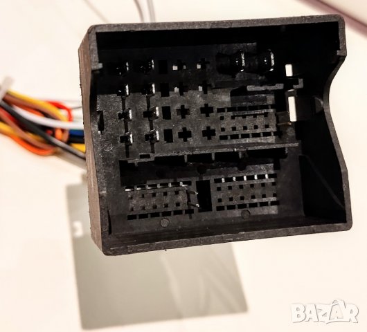 VW букса, ISO адаптерен кабел, Volkswagen, кабел за мултимедия, преходник аудио плеър, радио за кола, снимка 2 - Аксесоари и консумативи - 39002335