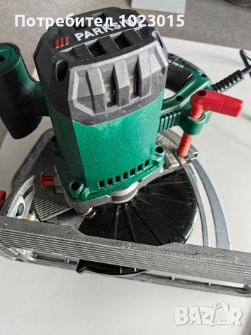Циркуляр 190mm Parkside 220v 1350W, снимка 6 - Циркуляри - 53404953