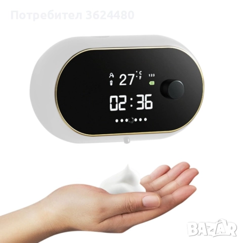 Смарт Автоматичен Дозатор за Пяна 4495, снимка 8 - Други стоки за дома - 52554369