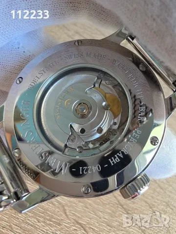 БАРТЕР MeisterSinger Perigraph Automatic 43mm, снимка 10 - Мъжки - 55789748