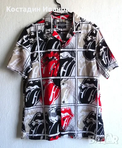 Rolling Stones x Antony Morato мъжка риза М 