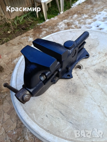 Немско стоманено менгеме - 18 кг. "HEUER" отлично състояние 