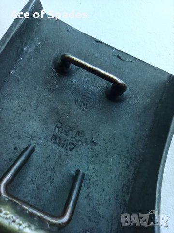 Немска Тока WW2 Original Luftschutz Belt Buckle RZM, снимка 9 - Антикварни и старинни предмети - 35946818
