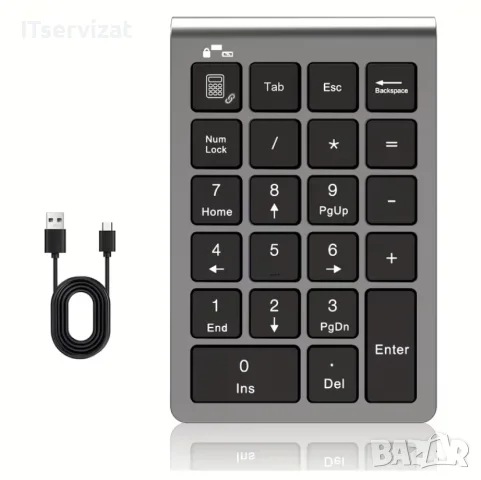 Безжичен нъм пад за лаптоп, снимка 2 - Части за лаптопи - 55775353