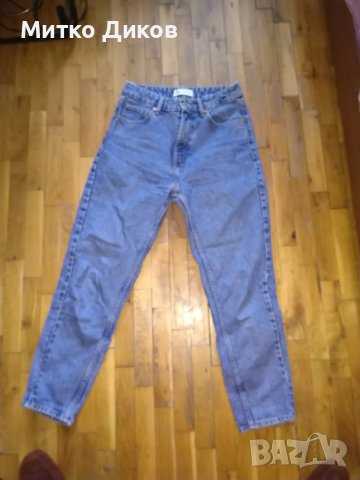 Zara дамски маркови дънки USA-4 EU-36 №36 отгоре додолу 96см и ханш 36см, снимка 2 - Дънки - 48756350