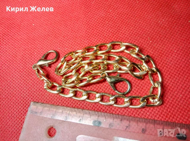 ПОЗЛАТЕНО ВИНТИДЖ ПЛЕТКА СИНДЖИРЧЕ ЛАНЕЦ ВЕРИЖКА КЮСТЕК 38866