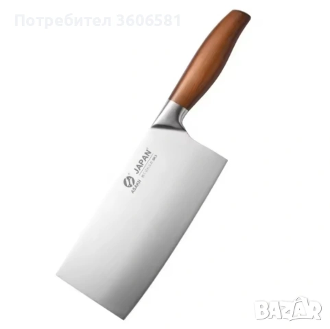 Японски Професионален Кухненски Сатър от неръждаема стомана с оригинална кутия, снимка 9 - Ножове - 45086075