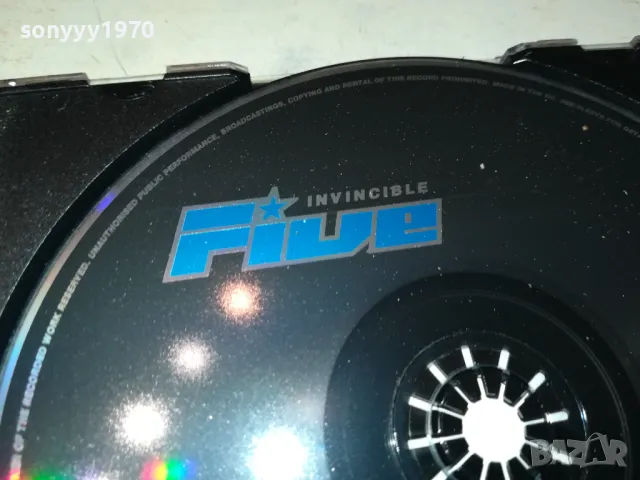 INVINCIBLE FIVE CD 1804252012, снимка 10 - CD дискове - 49944763