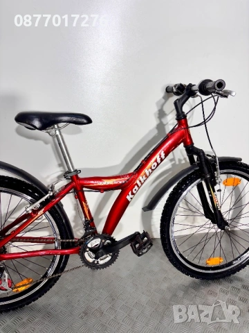 Алуминиев велосипед Kalkhoff (като нов) 24 цола/ колело, снимка 5 - Велосипеди - 53732498