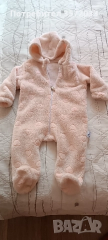 Бебешки плюшен ромпър