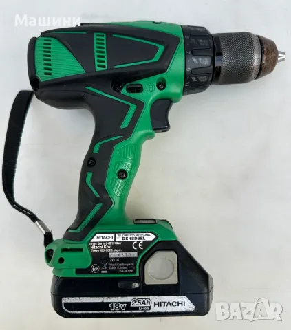 Hitachi DS 18DBEL - Безчетков винтоверт 18V 2.5Ah , снимка 2 - Винтоверти - 56248577