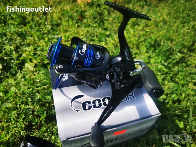 Макара за дъно и фидер - Coonor J12-50FR, 10 лагера, двоен аванс, снимка 5 - Макари - 42192400