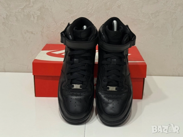Кецове Nike Air Force 1 Black | 44 номер, снимка 4 - Маратонки - 52674942