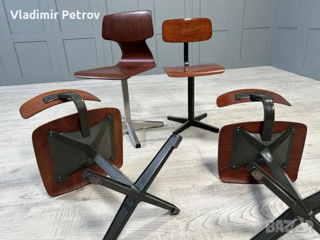 Винтидж детски столове Н048, снимка 11 - Столове - 56019144