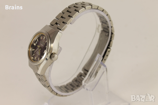 1960's Швейцарски Дамски Стоманен Часовник MOGA Automatic, снимка 5 - Антикварни и старинни предмети - 44836838