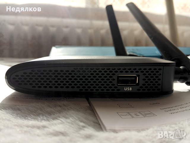 Dual-Band Wireless Gigabit Zyxel модел NBG6515 с USB, снимка 4 - Рутери - 35833114