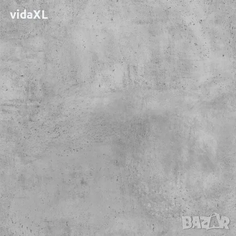 vidaXL Гардероб, бетонно сиво, 80x50x200 см, инженерно дърво, снимка 8 - Гардероби - 56146894