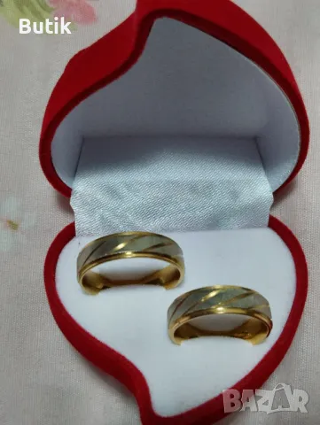 Комплект халки, снимка 4 - Пръстени - 48553338