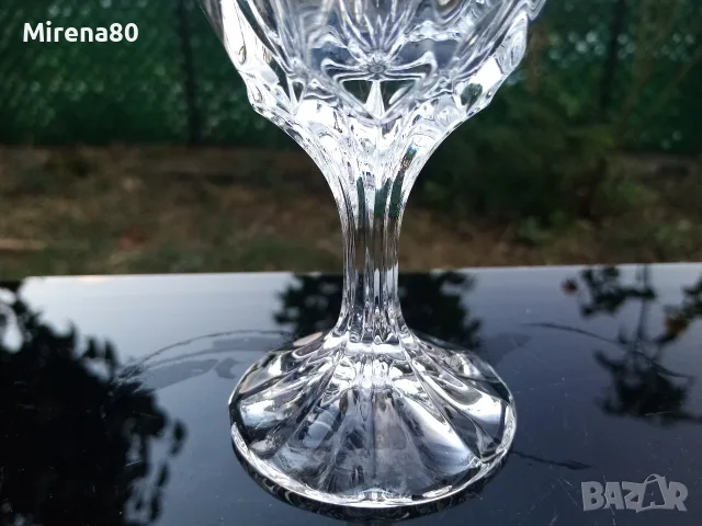 Кристални чаши 4 бр. - Югославия !, снимка 5 - Чаши - 55954947
